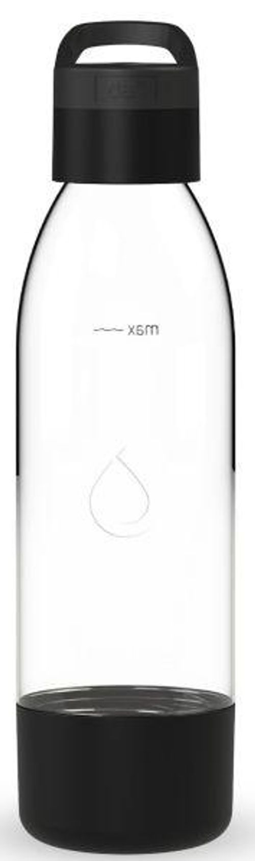 PushAir Butelka do Saturatora Dafi z Uchwytem 0,7 Czarna