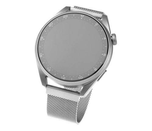 FIXED Mesh Strap do Smartwatch (22mm) wide silver FIXMEST-22mm-SL