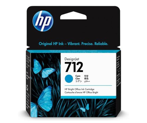 HP 712 3ED67A cyan 29ml