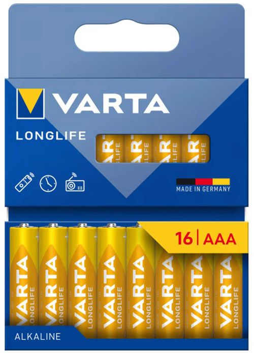 VARTA AAA Longlife 16szt.