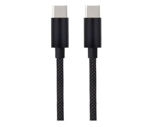 SILVER MONKEY Kabel Core USB C-C 60W 2m czarny SMA329