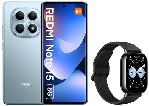 XIAOMI Redmi Note 15 8/256 GB Glacier Blue + Redmi Watch 5 Lite Black