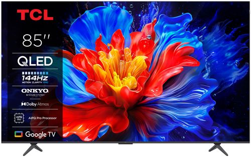 TCL TV 85" 85P81K QLED 144 Hz 4K Google TV Dolby Atmos Vision