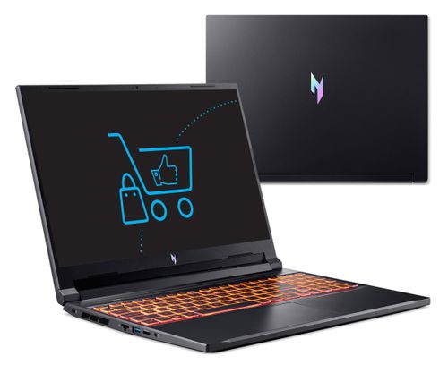 Laptop ACER Nitro V 16 AI ANV16-42 16" IPS 180Hz R7-260 16GB RAM 1TB SSD GeForce RTX5070 DLSS 4