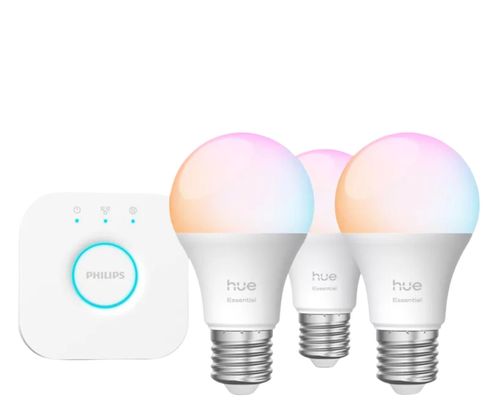 Philips Hue Essential White and color ambiance 3xŻarówka E27+ Hue Bridge