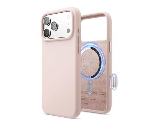 Elago Magsafe Silicon Case do iPhone 17 PRO Max Light Pink